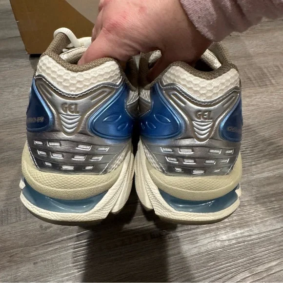 ASICS Gel-Kayano 14 Cream Pepper Athletic Running Sneakers - Picture 5 of 13